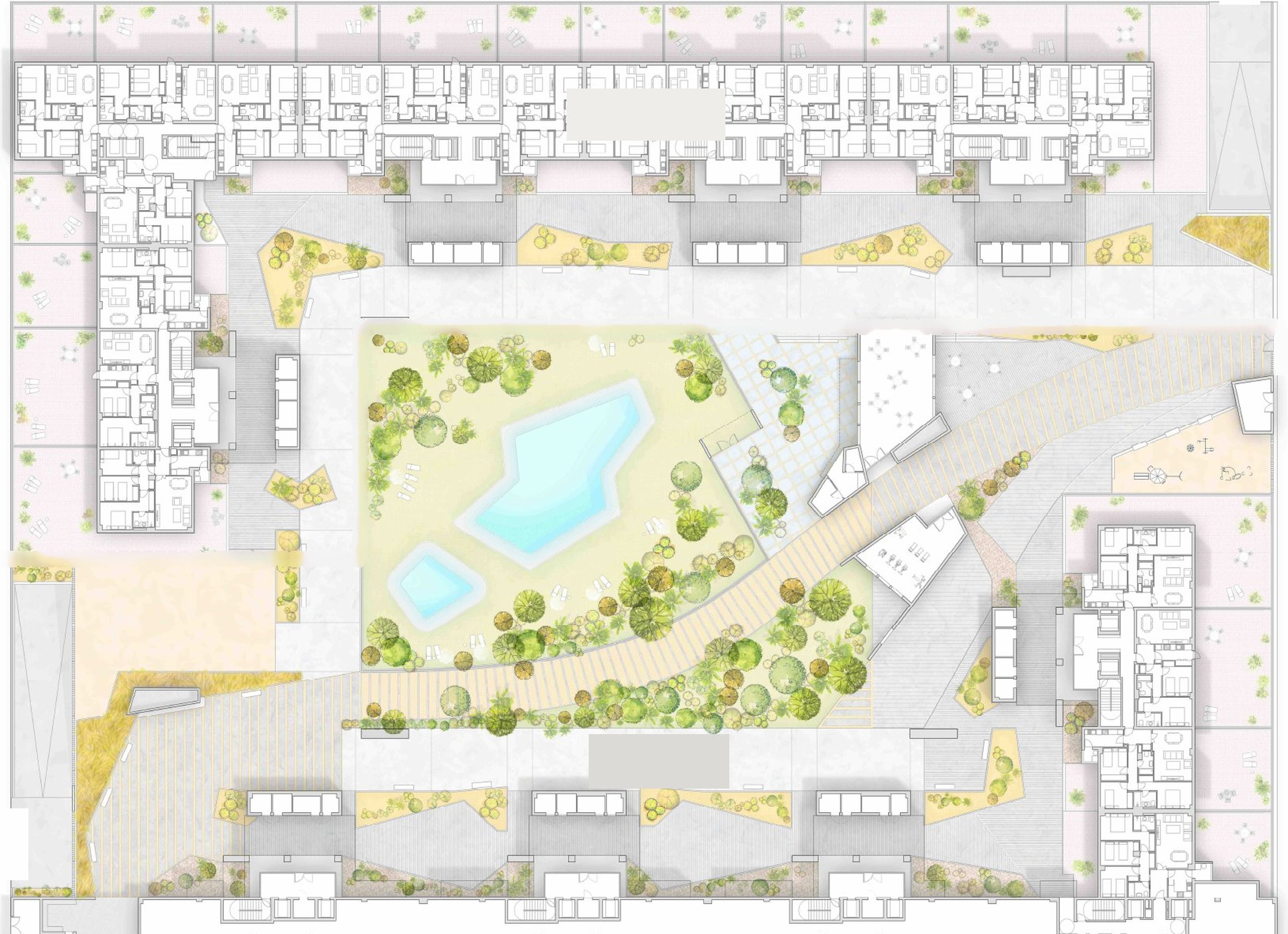 Plano de la urbanización Célere Citrus